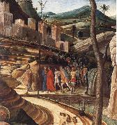 Andrea Mantegna Detail of The Agony in the Garden painting